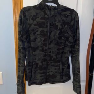 Camo Lululemon Camo Zip up hoodie